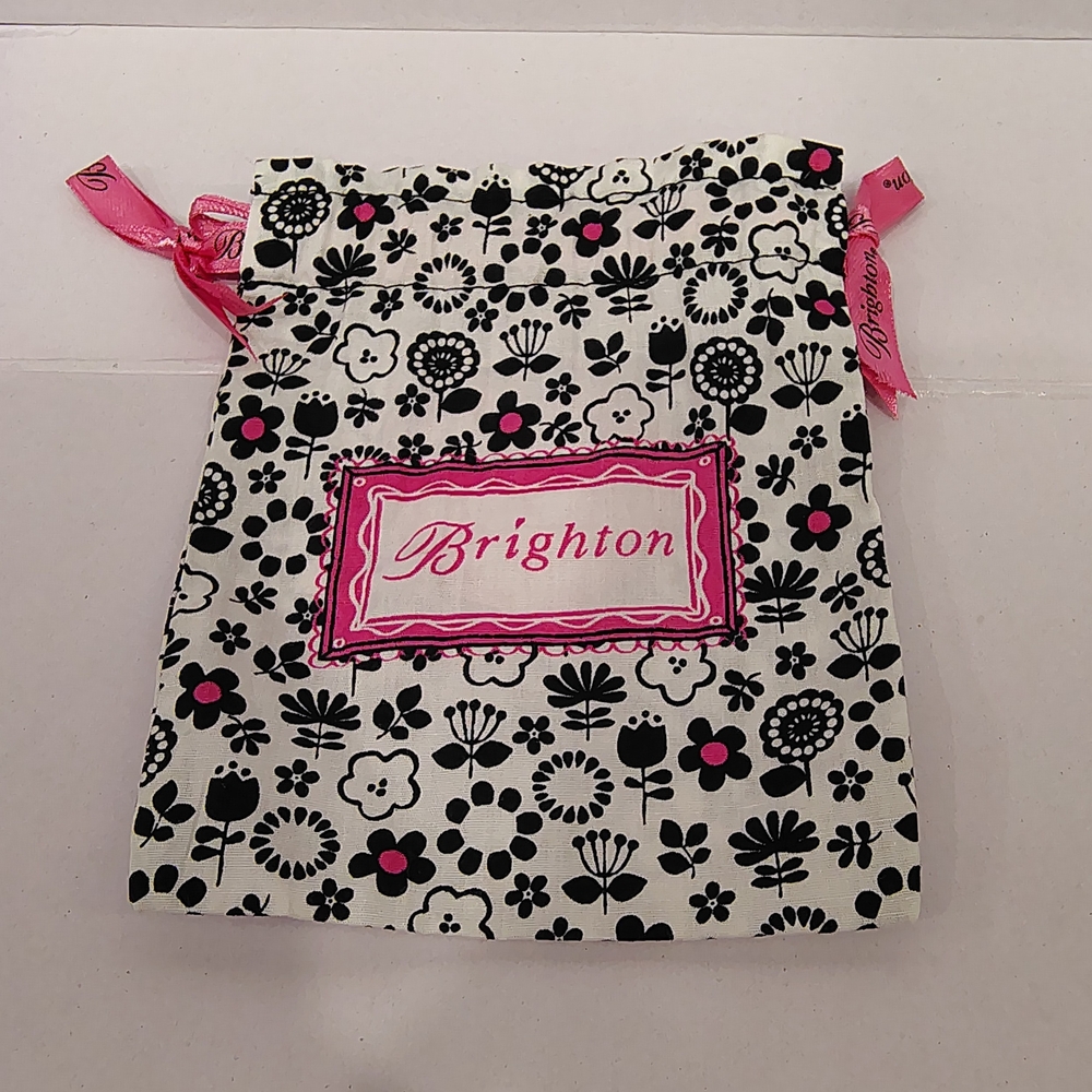 Brighton Floral Drawstring Pouch